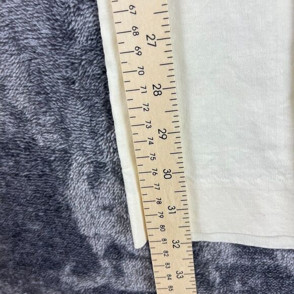 Theory Emery Linen Off-White Wide Leg Pants Pockets Women's 2 Chino NWT - Picture 6 of 10